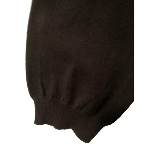 Monterey Bay Clothing Cardigan Sweater Peplum Embroidered Lightweight Black- M - Picture 5 of 7